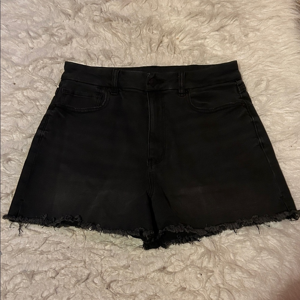 American Eagle Outfitters Black Jean Shorts